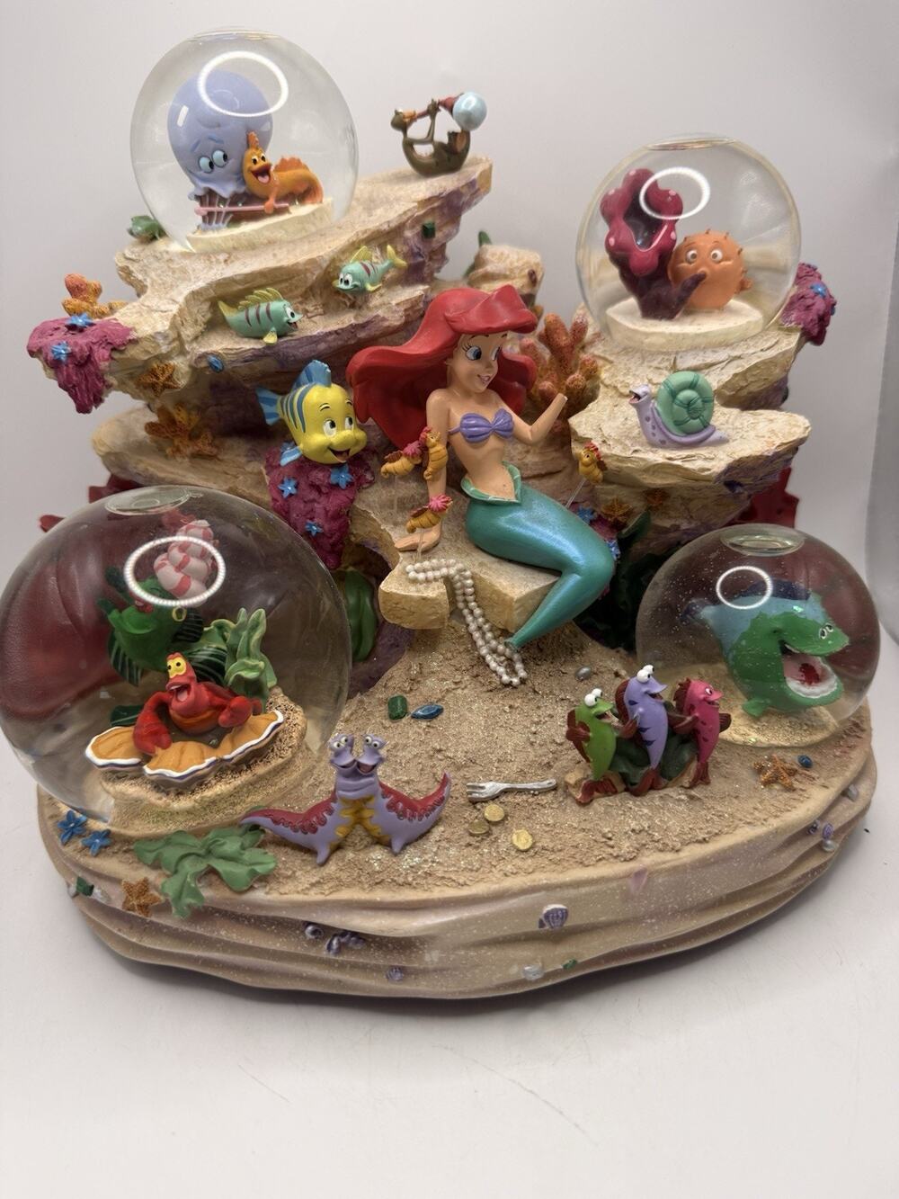 LITTLE MERMAID “UNDER THE SEA” HUGE MUSICAL MULTI GLOBE